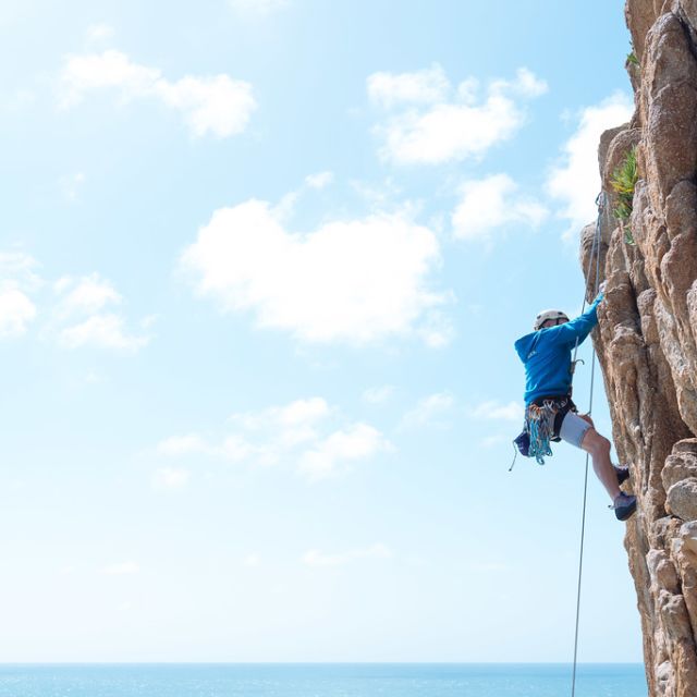 Rock Climbing with Jersey Adventures Tours & Activity Session Visit Jersey